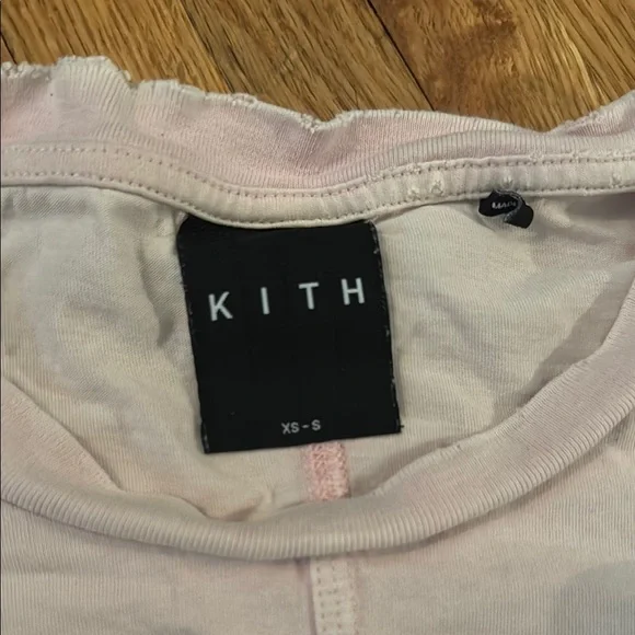 Kith Women’s Light Pink Oversized T-Shirt - Picture 3 of 3